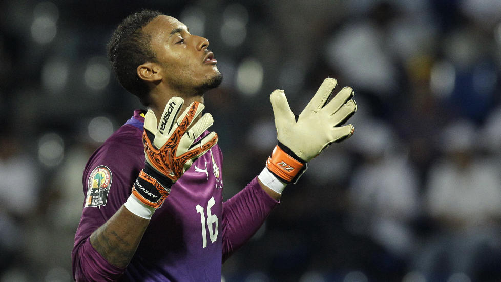 TIL SEMI: Adam Larsen Kwarasey og Ghana er klare for semifinale i afrikamesterskapet. Foto: AP Photo/Themba Hadebe