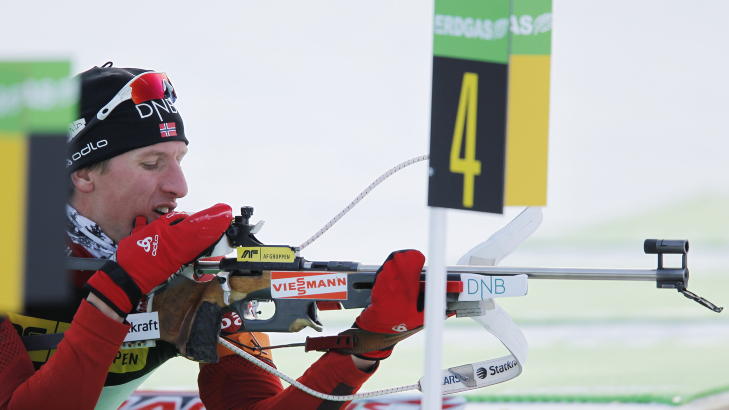 SATT UT: Lars Berger mislyktes igjen i Holmenkollen i helga, og m� n� ta konsekvensene av det. 
Foto: H�kon Mosvold Larsen / Scanpix