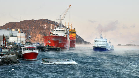 FROSTR�YK: Foto: Bj�rn Egil Jakobsen / Finnmark Dagblad