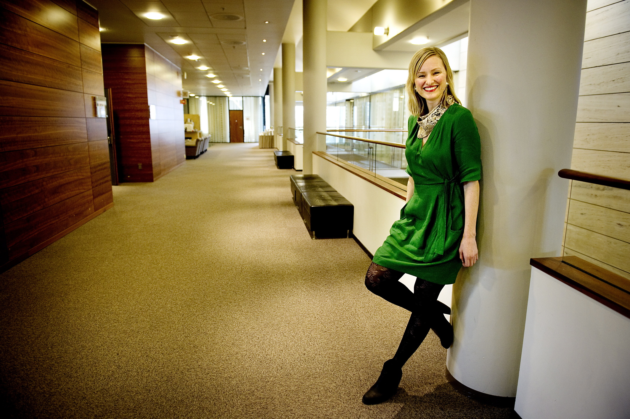 KANDIDAT: Inga Marte Torkildsen, her p� SVs landsm�te p� Lillestr�m. Foto: �istein Norum Monsen/DAGBLADET.