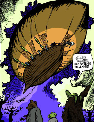 En tegneserie for t�ffinger