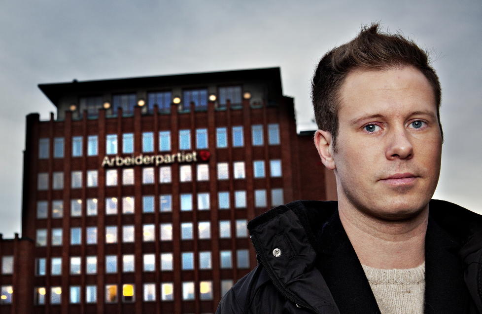 REAGERER: AUF-leder Eskil Pedersen. Foto: Nina Hansen / Dagbladet