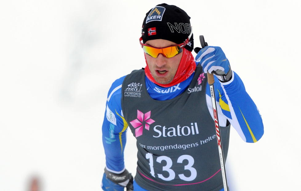 HATT M�TE: Northug-leiren og landslaget har hatt m�te i kveld.
Foto: Ned Alley / Scanpix