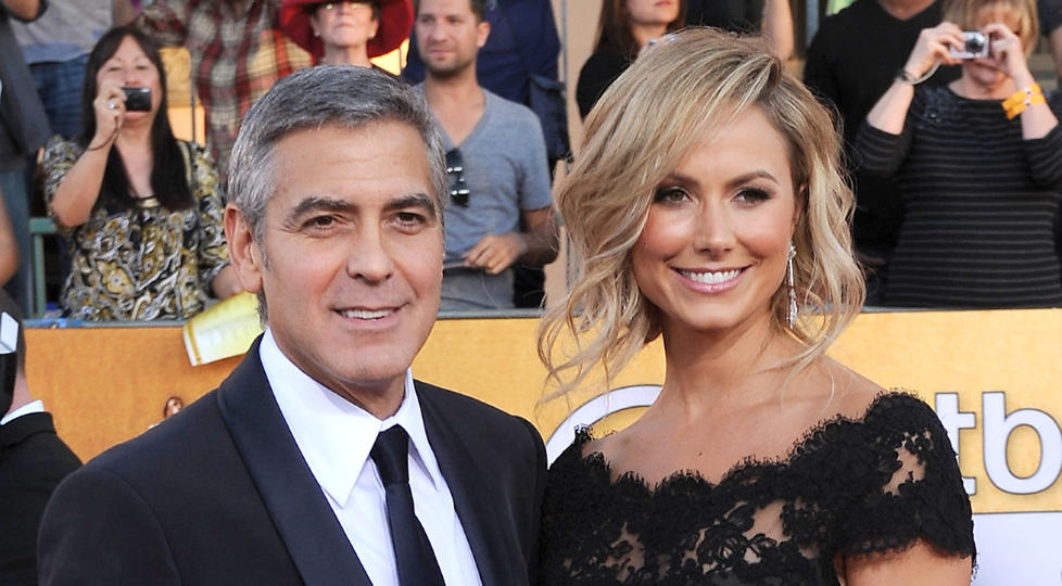 GEORGE CLOONEY: Planlegger ikke � f� barn med Stacy Keibler i n�rmeste framtid. Skuespillerekjekkasen mener nemlig han mangler farsmateriale. Foto: Stella Pictures