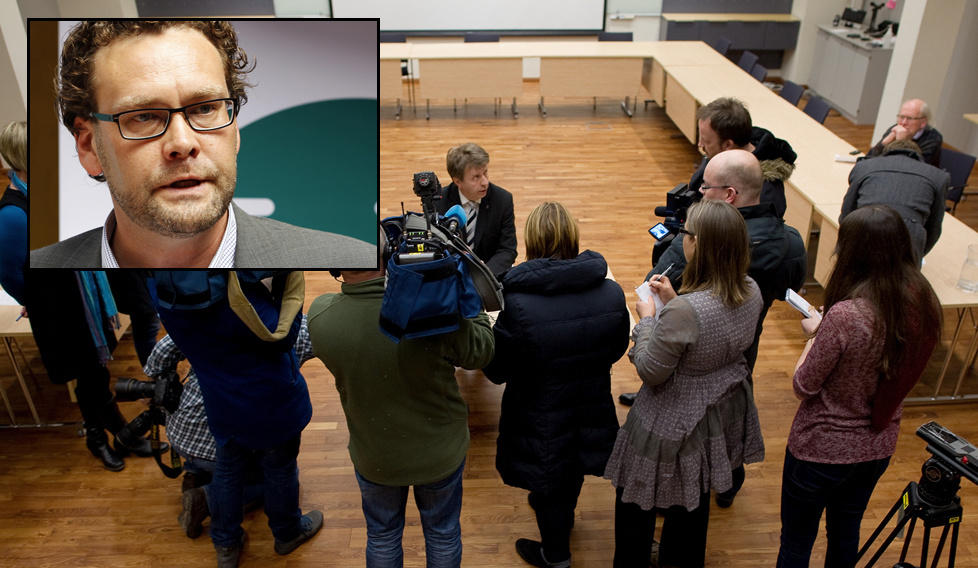 SIKTET FOR VOLDTEKT: Venstres nestleder Helge Solum Larsen m�tte trekke seg fra alle verv, da det i g�r ble kjent at han er siktet for � ha voldtatt ei 17 �r gammel jente.
Foto: Tommy Ellingsen