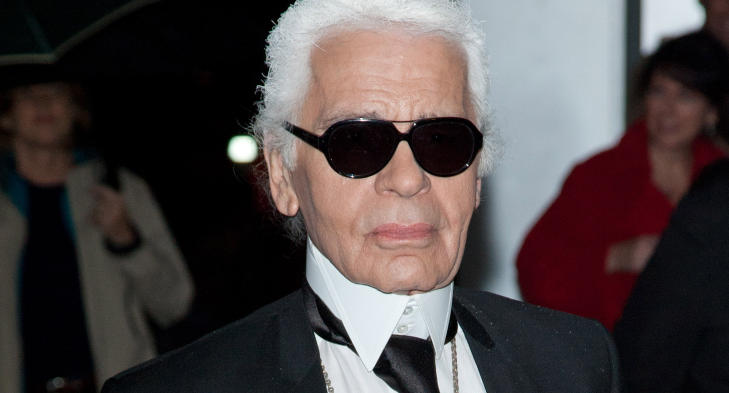 STOR I MUNNEN: Designeren Karl Lagerfeld er kjent for � komme med kontroversielle uttalelser. Foto: Stella Pictures