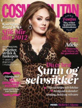 COVER GIRL: 23-�ringen prydet i desember forsiden p� det norske Cosmopolitan.