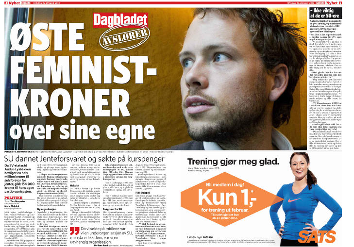 DAGBLADET 25. januar 2012