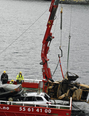 Her er politiet på fisketur