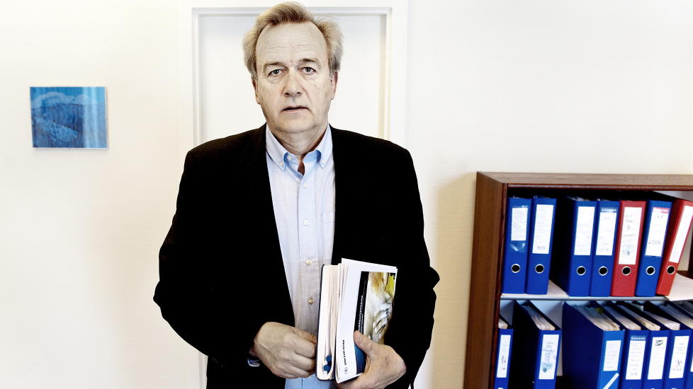 �PNER FOR STRAFF: Riksadvokat Tor-Aksel Busch sier til NTB at Breivik-tiltalen kommer til � skrevet med forbehold. Foto: John T. Pedersen/Dagbladet