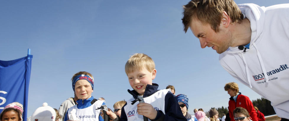 Northug dropper barneskirenn