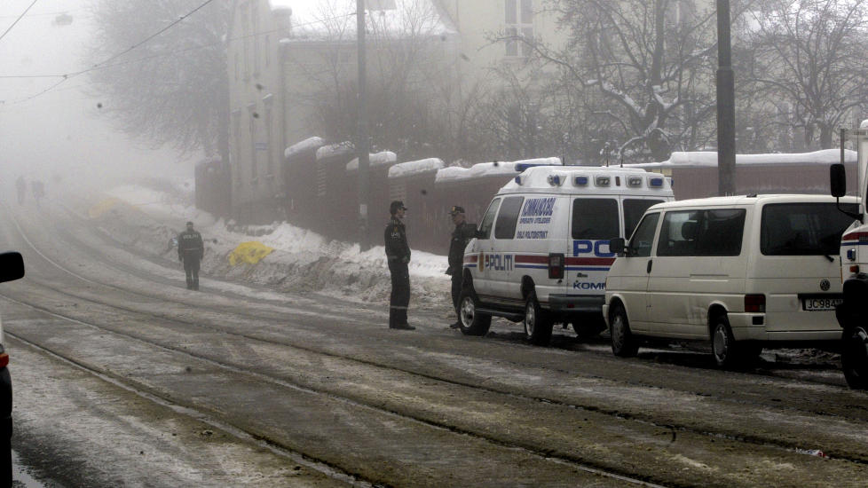 �STEDET: Drapet og drapsfors�ket p� Sandaker i 2004 ble raskt knyttet til de kriminelle gjengmilj�ene i Oslo.
Foto: Bj�rn Sigurds�n / SCANPIX