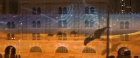 Sjekk det spektakul�re lysshowet i Sharjah