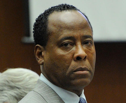 DR�MMEGJEST: Conrad Murray, Michael Jaksons drapsd�mte lege. Foto: Scanpix