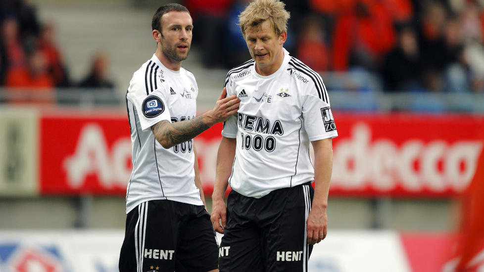 H�PER P� GJENFORENING: Rade Prica h�per Steffen Iversen er tilbake i Rosenborg-garderoben n�r han selv gj�r comeback fra skade. Foto: Svein Ove Ekornesvaag / Scanpix