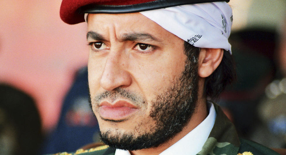 KADHAFIS S�NN: Saadi Kadhafi s�kte tilflukt i Niger i september. FOTO: AP/Scanpix
