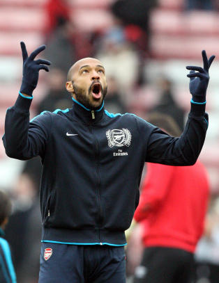 Henry scoret p� overtid i sin siste kamp i England