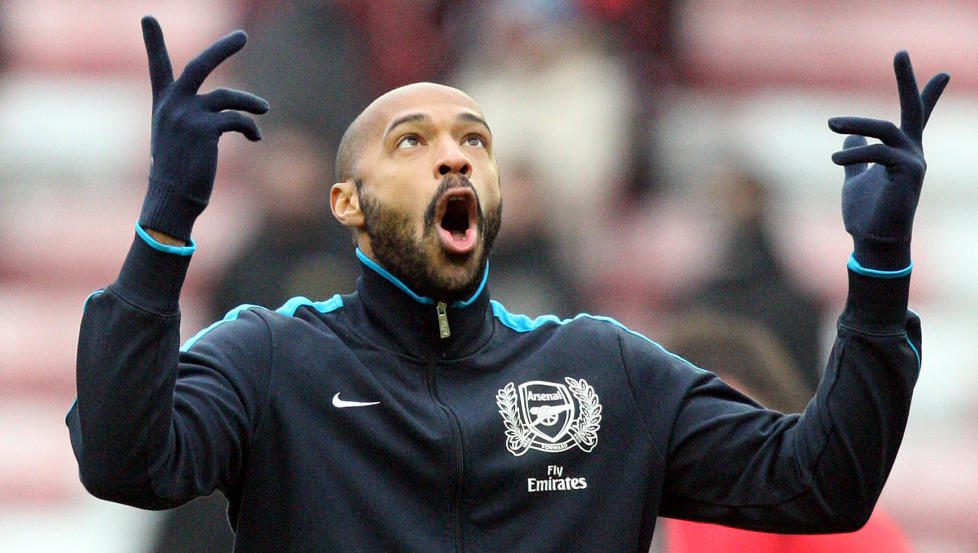MATCHVINNER: Thierry Henry ble matchvinner p� overtid for Arsenal. Her f�r kampen. Foto: AP Photo/Scott Heppell / Scanpix