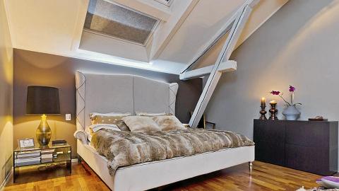 TIL SALGS: Loftsleilighet med terrasse p� Vika.Prisantydning 7.100 000. Prim�rrom133 kvm. Soverom 3.  Foto: Inviso as, Alejandro Villanueva og Einar Eliassen