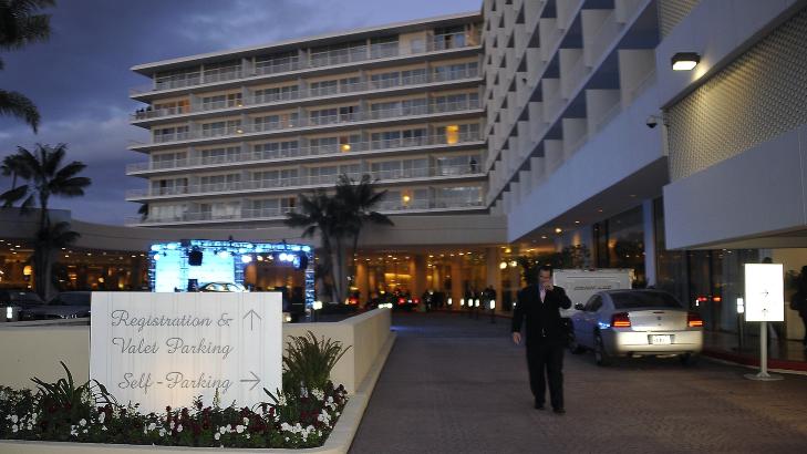 SKULLE P� FEST: If�lge Fox News skulle Whitney Houston p� en Grammy-fest p� det samme hotellet hvor hun ble funnet d�d. Foto: Scanpix