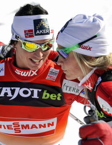 Norge suverene p� stafetten