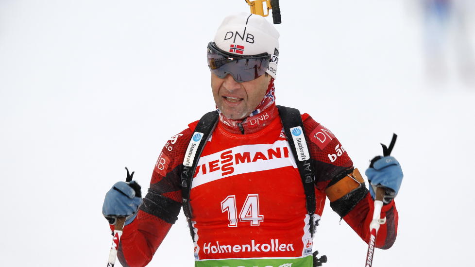 VANT: Ole Einar Bj�rndalen vant dagens jaktstart i Finland. Foto: H�kon Mosvold Larsen / Scanpix