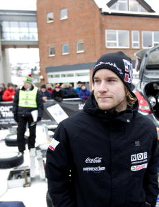 Østberg på pallen i Rally Sverige