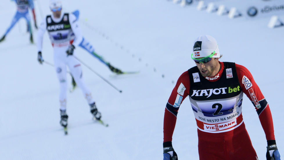 F�R SKRYT AV SVENSKEPRINS: Petter Northug g�r ikke Vasaloppet, men f�r skryt av svenske prins Carl Philip. Foto: REUTERS/David W Cerny