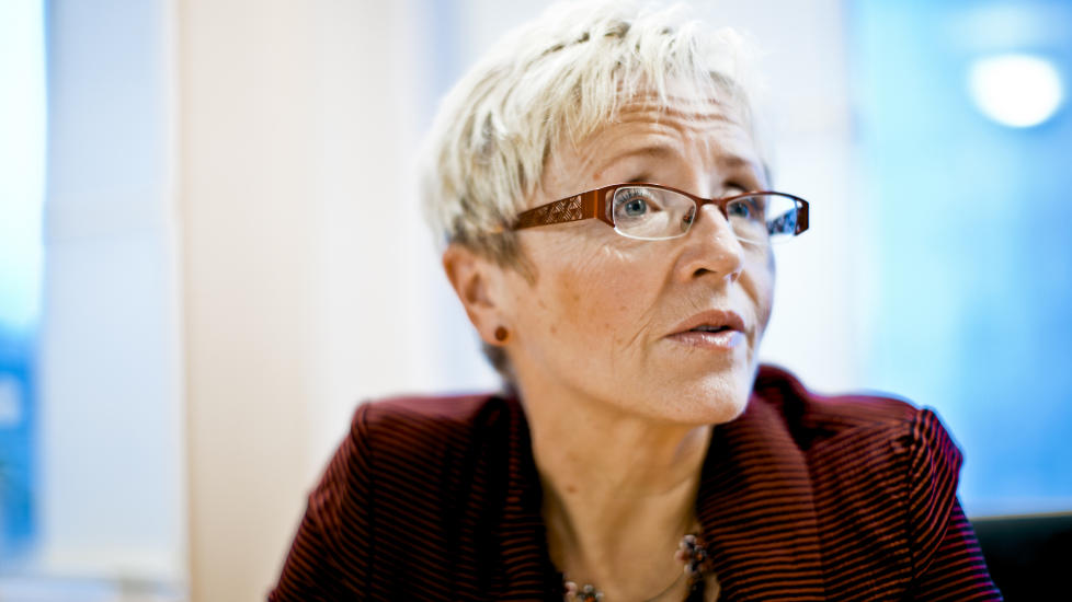 DISSENS: I dag bestemte sentralstyret i Senterpartiet at de vil si nei til vikarbyr�direktivet. Regjeringspartner Arbeiderpartiet er for innf�ring av direktivet. Foto: Krister S�rb� / SCANPIX