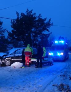 - Kona mi satt hardt skadd og hjelpeløs og så bilførere som ikke stanset