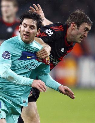 Leverkusen-spillere �sl�ss� om tr�ya til Messi