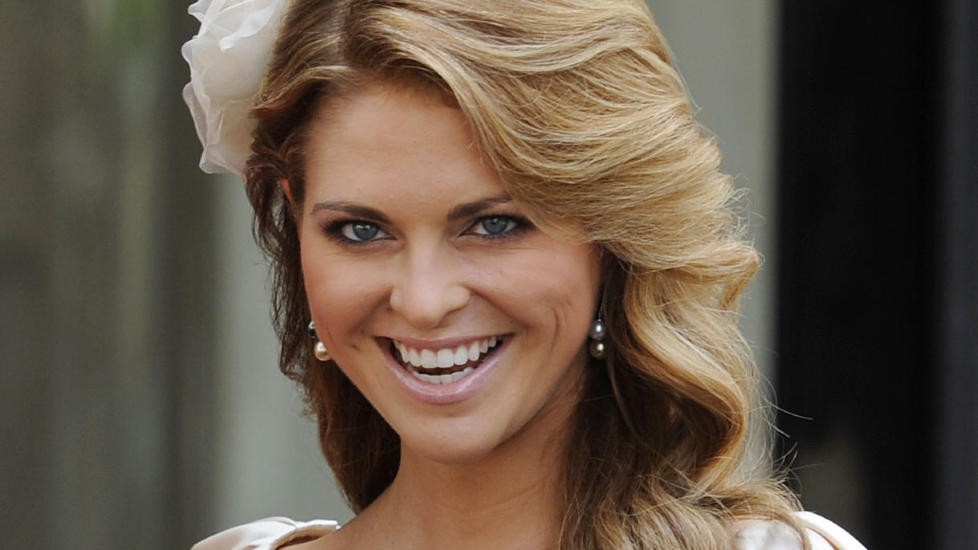 HAR FUNNET KJ�RLIGHETEN: Svenske prinsesse Madeleine har funnet lykken med finansmannen Chris O'Neill. Foto: Philippe Desmazes/AFP/Scanpix