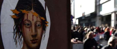 Ukvemsord og frykt
mellom Hellas og EU