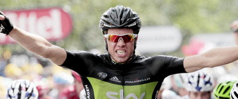 �rets f�rste etappeseier for Edvald