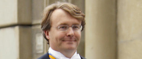 Prins Johan av Nederland tatt av sn�skred i �sterrike