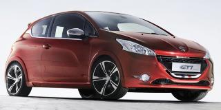 VISES SNART: Peugeot 208 GTI Concept vises p� bilutstillingen i Gen�ve, sammen med den snart norgesaktuelle 208. Foto: Produsenten