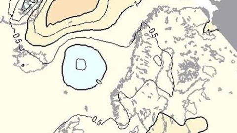 VARMERE: Temperaturutsikten for perioden mars - mai 2012 er inntil 0,5 �C over normalen for Nordland, Tr�ndelag og Vestlandet, if�lge Yr.no. Normalen det sammenliknes med er gjennomsnittstemperatur i perioden 1961-1990. Denne perioden var noe kj�ligere enn det de siste ti�rene har v�rt.
Foto: met.no