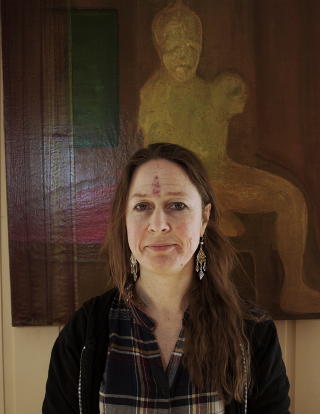 - �KONOMISK FORUTSIGBARHET: Leder av Den norske Forfatterforening, Anne Oterholm.