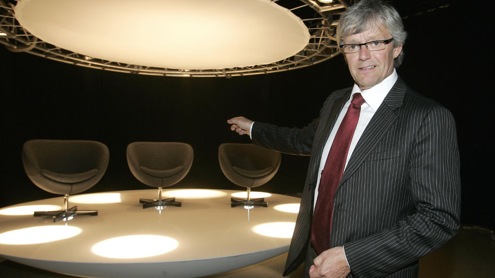 FIKK EN DATTER: TV 2s Stein K�re Kristiansen ble pappa for ellevte gang, da lille Sara kom til verden mandag formiddag. Foto: Marius Gulliksrud / Stella Pictures