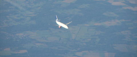 - To fly som passerer hverandre i 850 km/t ser helt klart spektakul�rt ut