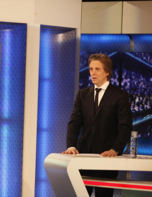 Vennene hedret Eggen i Viasat-studio