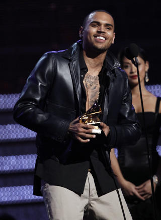 UPOPUL�R: Chris Brown har lenge v�rt en upopul�r mann, men vant likevel en Grammy forrige uke for albumet �F.A.M.E�. Foto: Scanpix