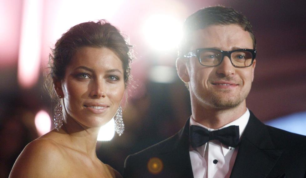 FORLOVET: Justin Timberlakes bestemor bekrefter at barnebarnet skal gifte seg med Jessica Biel. Foto: Scanpix