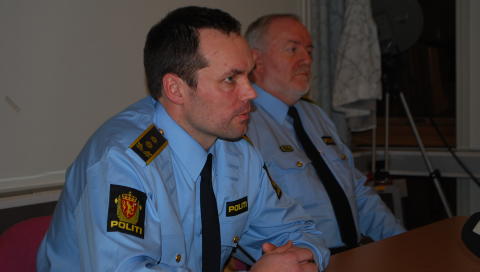 AVHØR: Politiadvokat Asbjørn Onarheim og taktisk etterforskningsleder Carl Petter Leganger har ledet etterforskningen. Foto: Leif Stang AVHØR: Politiadvokat Asbjørn Onarheim og taktisk etterforskningsleder Carl Petter Leganger har ledet etterforskningen. Foto: Leif Stang