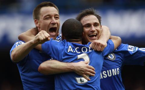 UROKR�KER: John Terry, Ashley Cole og Frank Lampard blir pekt ut som de st�rste rebellene i Chelsea-garderoben. Foto: Reuters / Eddie Keogh / Scanpix