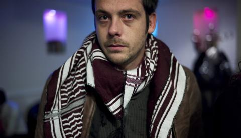 DREPT: Fotojournalist Remi Ochlik ble ogs� drept i angrepet. Han ble kun 28 �r gammel. Foto: Julien De Rosa/EPA/Scanpix