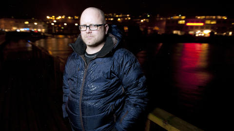 KOLLEGA: Kjell E. Moberg er den drapssiktede 18-�ringens sjef. Verken han eller andre arbeidstakere ved bedriften la merke til noe uvanlig ved mannens oppf�rsel. Foto: TOR ERIK H. MATHIESEN / DAGBLADET