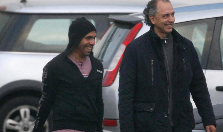 TILBAKE I MANCHESTER: Carlos Tevez. Foto: AP Photo/PA, Dave Thompson