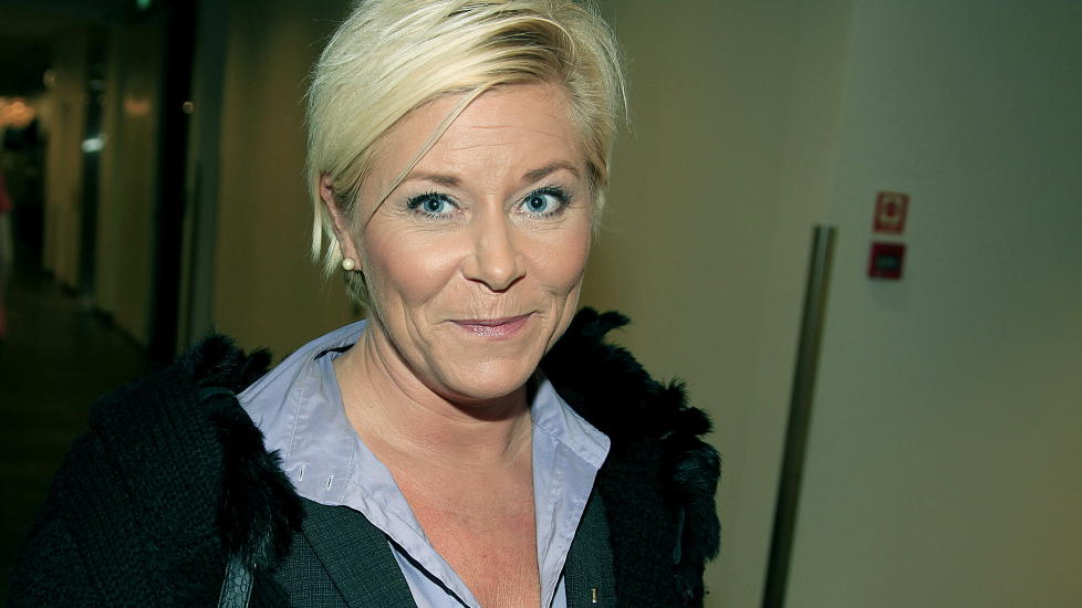 KAN SMILE: Siv Jensen f�r gode nyheter p� dagens meningsm�ling. Foto: Jacques Hvistendahl / Dagbladet