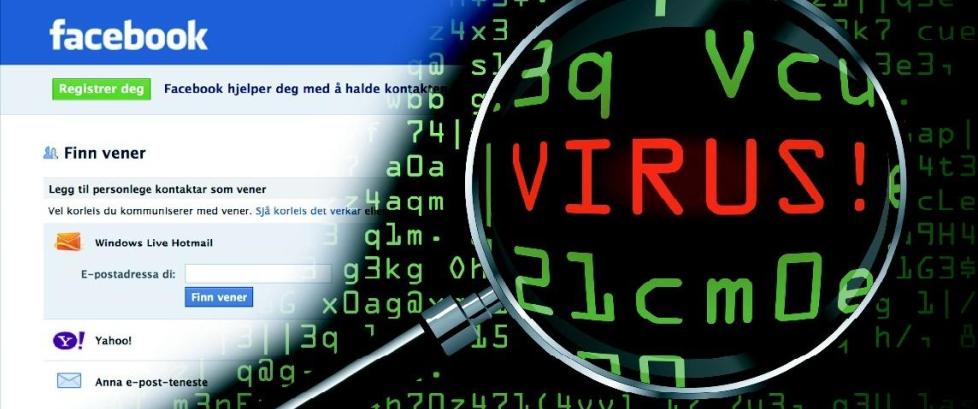 Slik unng�r du de hissige Facebook-virusene